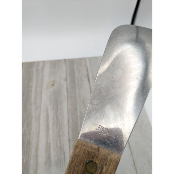 Vintage Vernco #2 Stainless Steel Ice Cream Spade Scoop Wood Handle 9 1/2" Japan - Picture 7 of 9